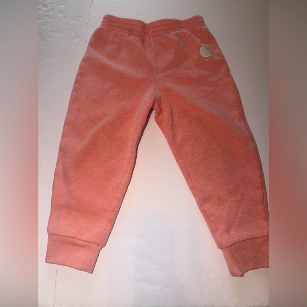 Carhartt Baby Girls' Heavyweight Fleece Logo Joggers US 24 Months